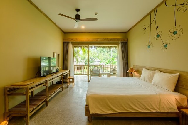 Phòng Deluxe Double Garden View